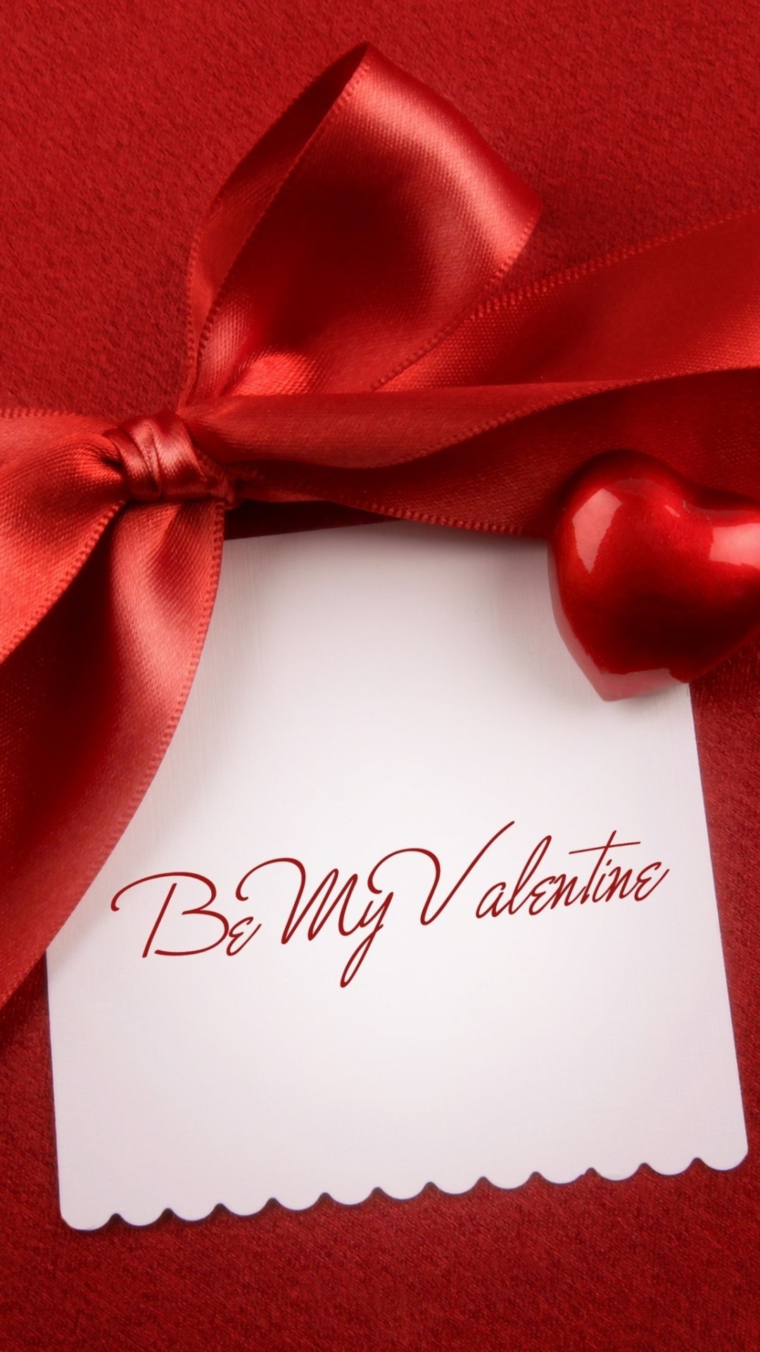 1080x1920 Be My Valentine Note iPhone 6 Plus HD Wallpaper