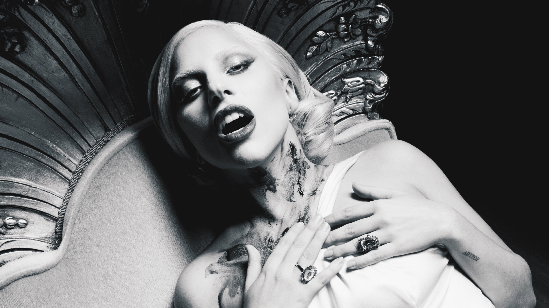 1920x1080 Lady Gaga Turns 30 — See 30 Quotes From the 'American Horror Story' Countess