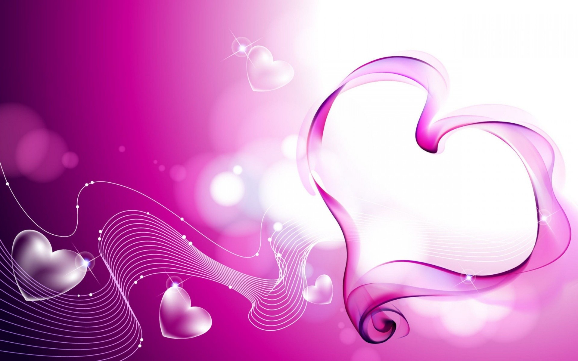 1920x1200 Pink Heart. Pink Heart Desktop Background