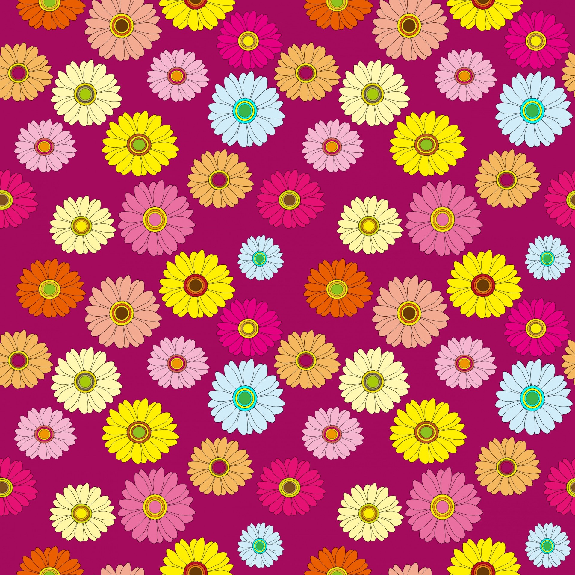 1920x1920 Colorful Floral Background Free Stock Photo Public Domain Pictures Pattern  Wallpaper. make a bedroom. ...