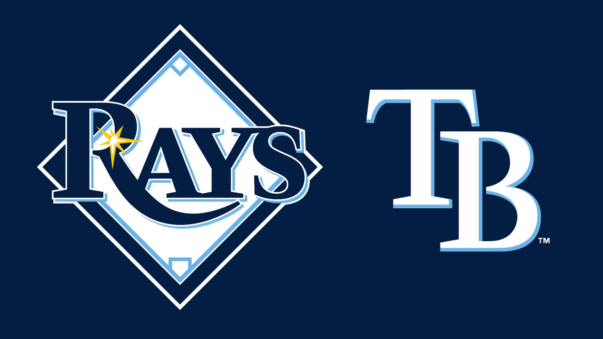 1920x1080 MLB Tampa Bay Rays Logo  wallpaper