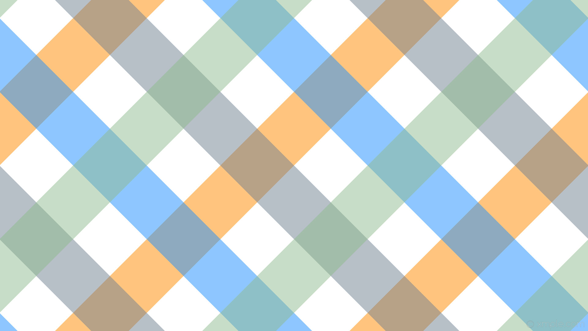 1920x1080 wallpaper gingham green striped white orange blue penta grey dark orange  slate gray dodger blue dark