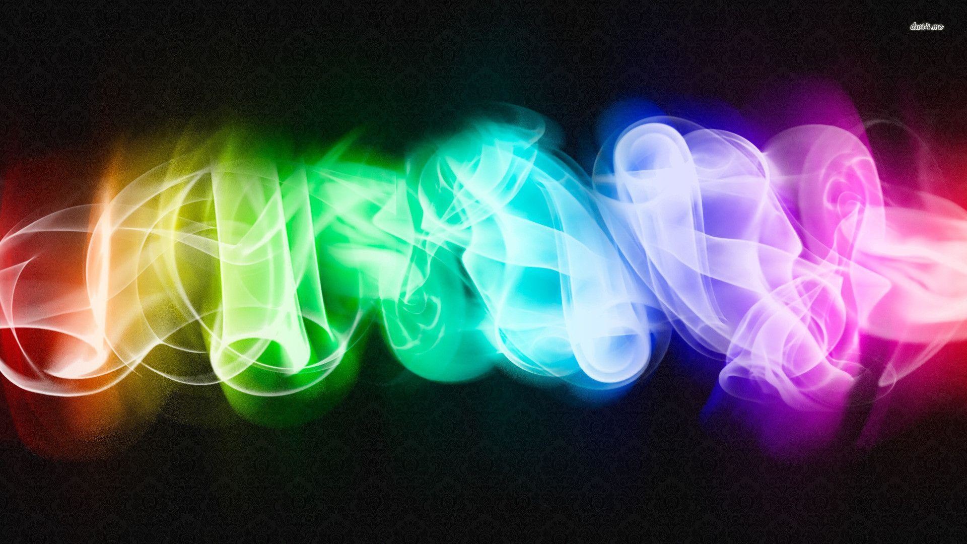 1920x1080 Wallpapers For > Colorful Neon Smoke Backgrounds