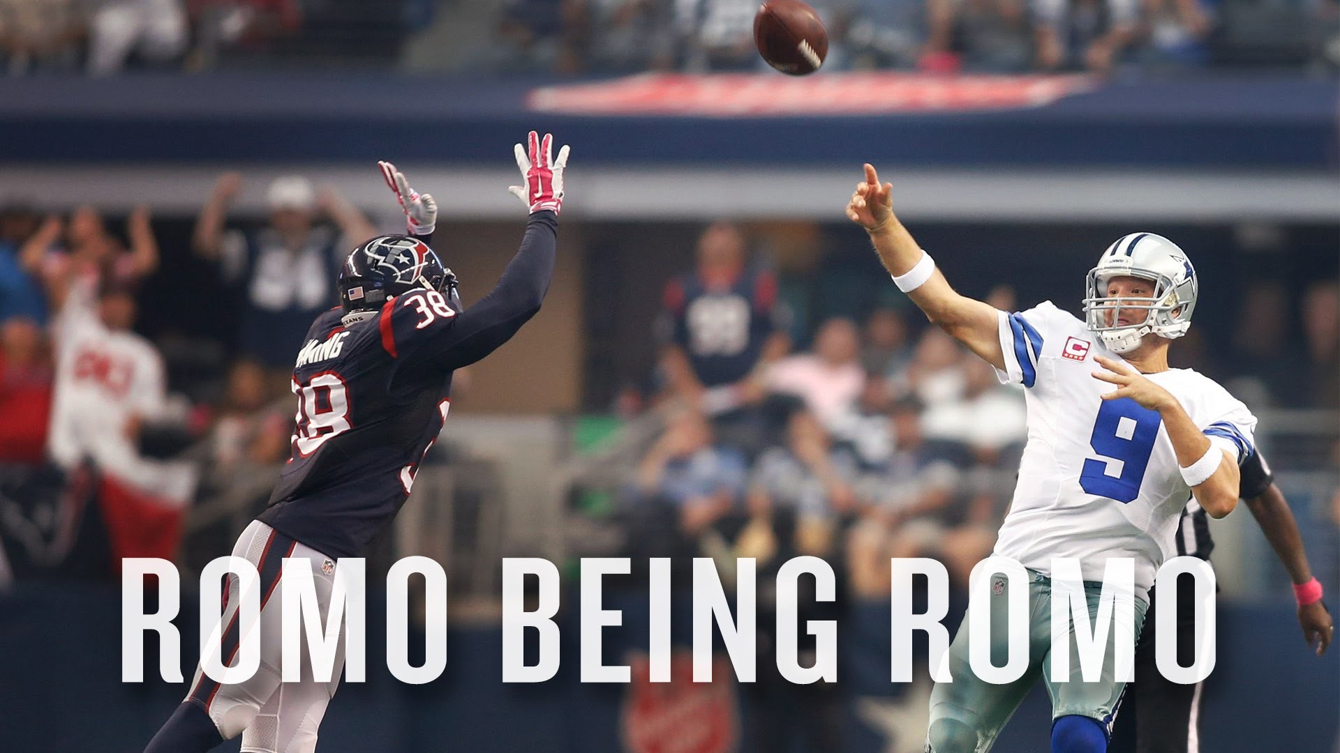 1920x1080 The good and bad of Tony Romo - Cowboys defeat Texans for 4th Straight Win