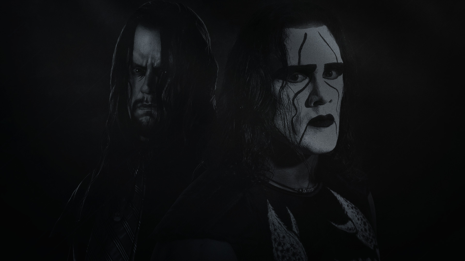 1920x1080 ... The Undertaker VS Sting Wallpaper(Ethereal)() by EtherealEdition