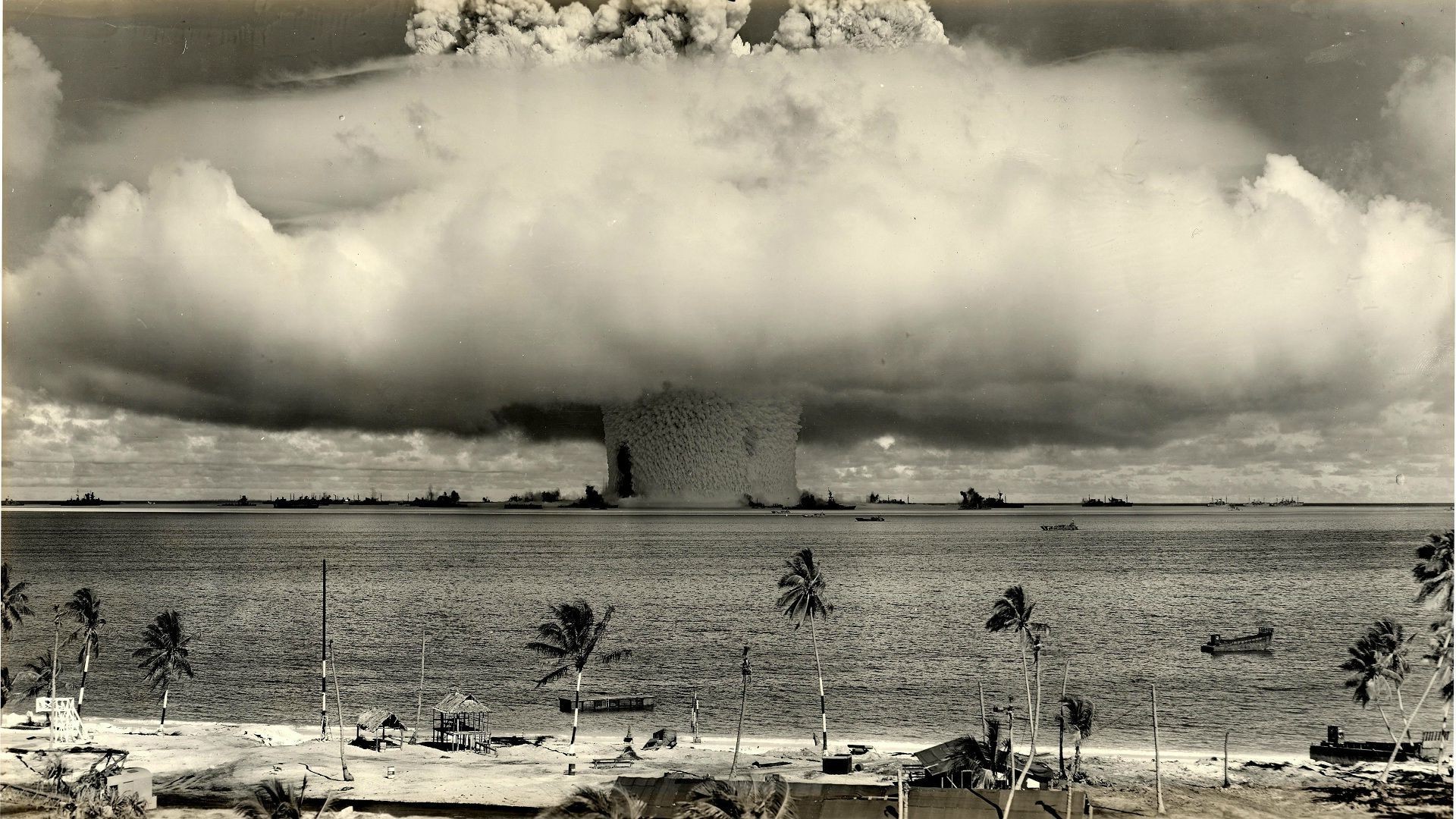 1920x1080 sea, Atomic bomb, Bomb, Bombs, Hydrogen bomb Wallpapers HD / Desktop and  Mobile Backgrounds