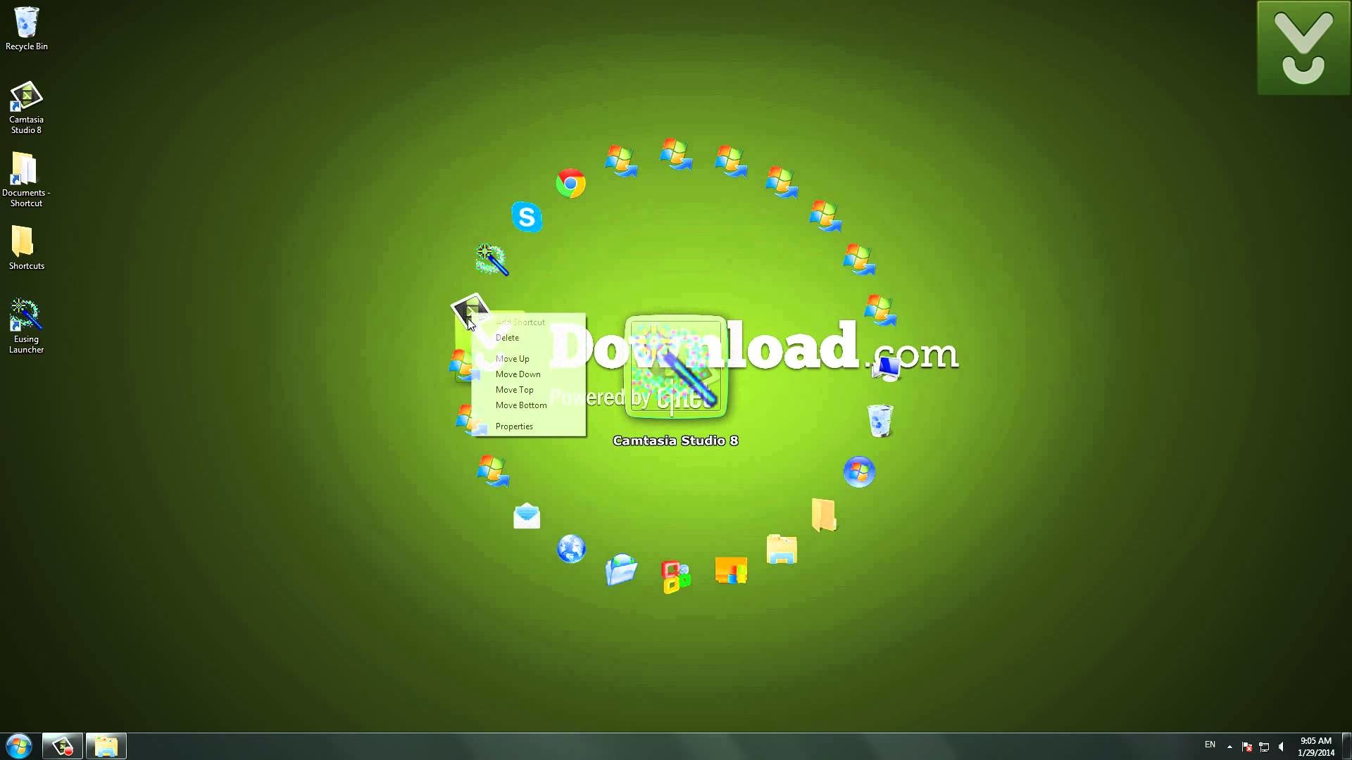 1920x1080 Eusing Launcher - Organize icons on your desktop in a creative way -  Download Video Previews - YouTube