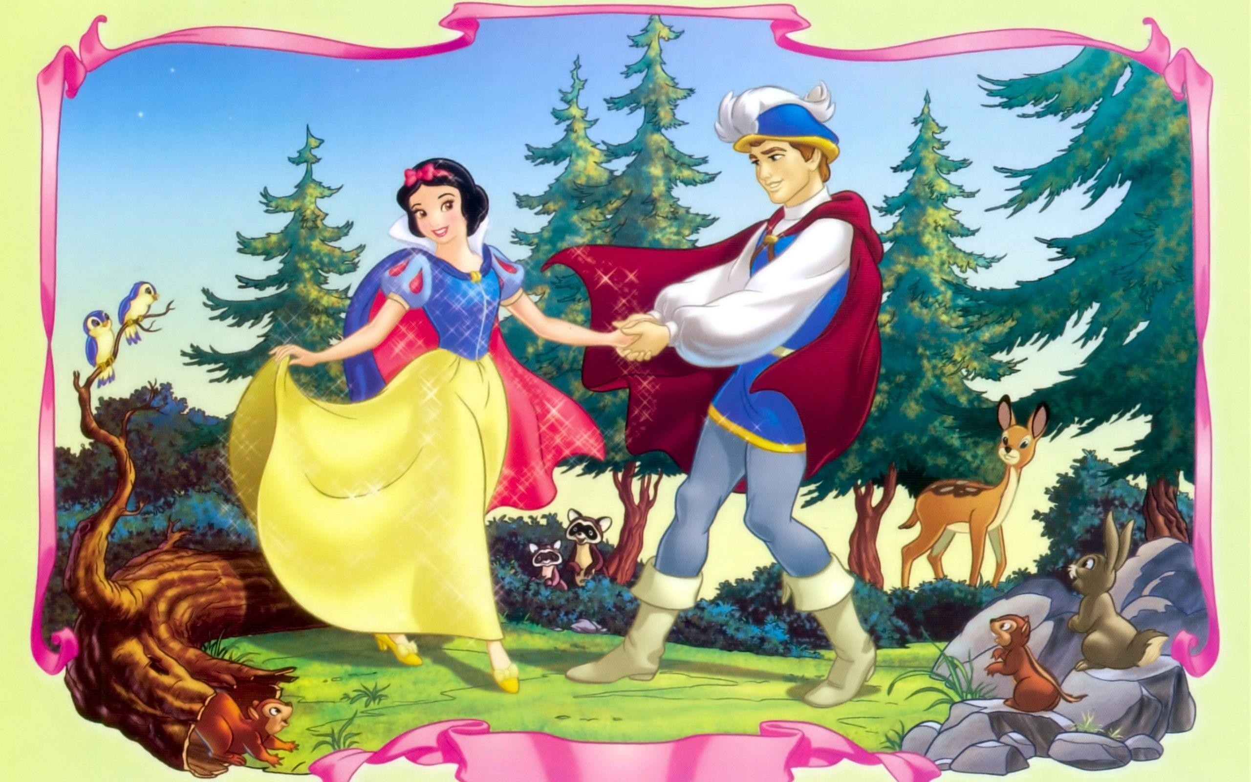 2560x1600 Disney Wallpaper - Snow White Charmed - 
