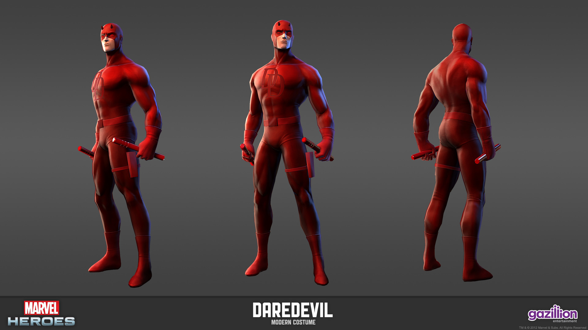 1920x1080 Image - Daredevil Modern Model.jpg | Marvel Heroes Wiki | FANDOM powered by  Wikia