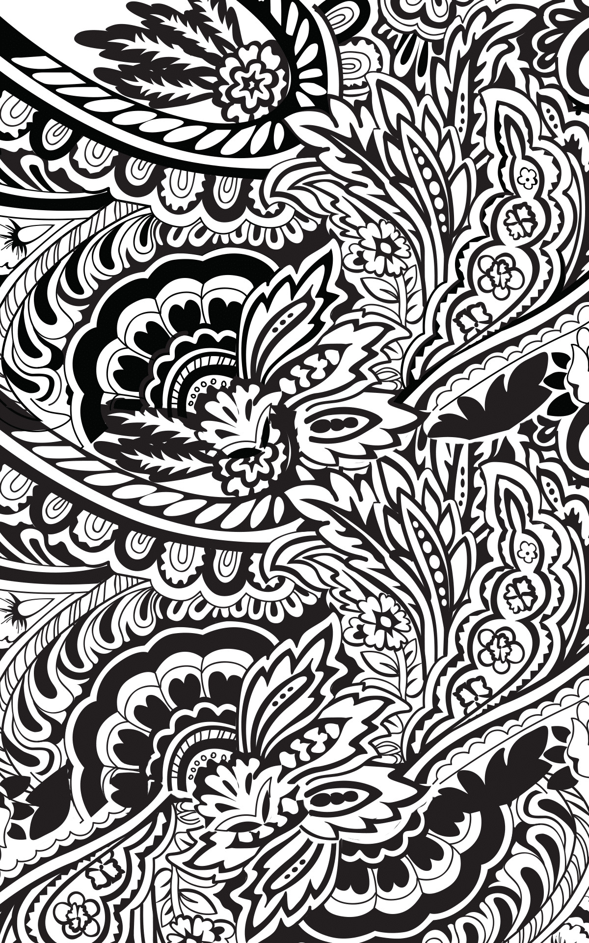 1200x1920 Paisley Cool Backgrounds for iPhone