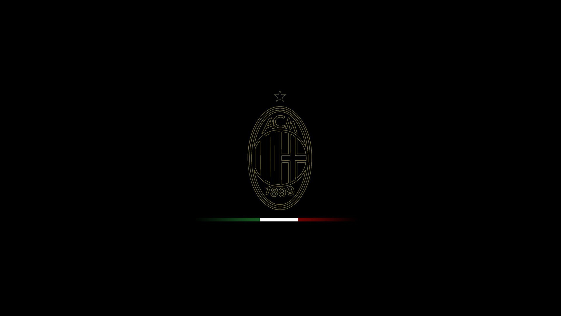 1920x1080 AC Milan Soccer Wallpaper.