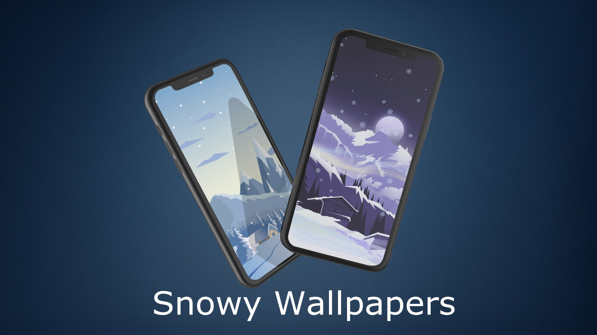 1920x1080 Snowy Wallpaper Illustrations for iPhone