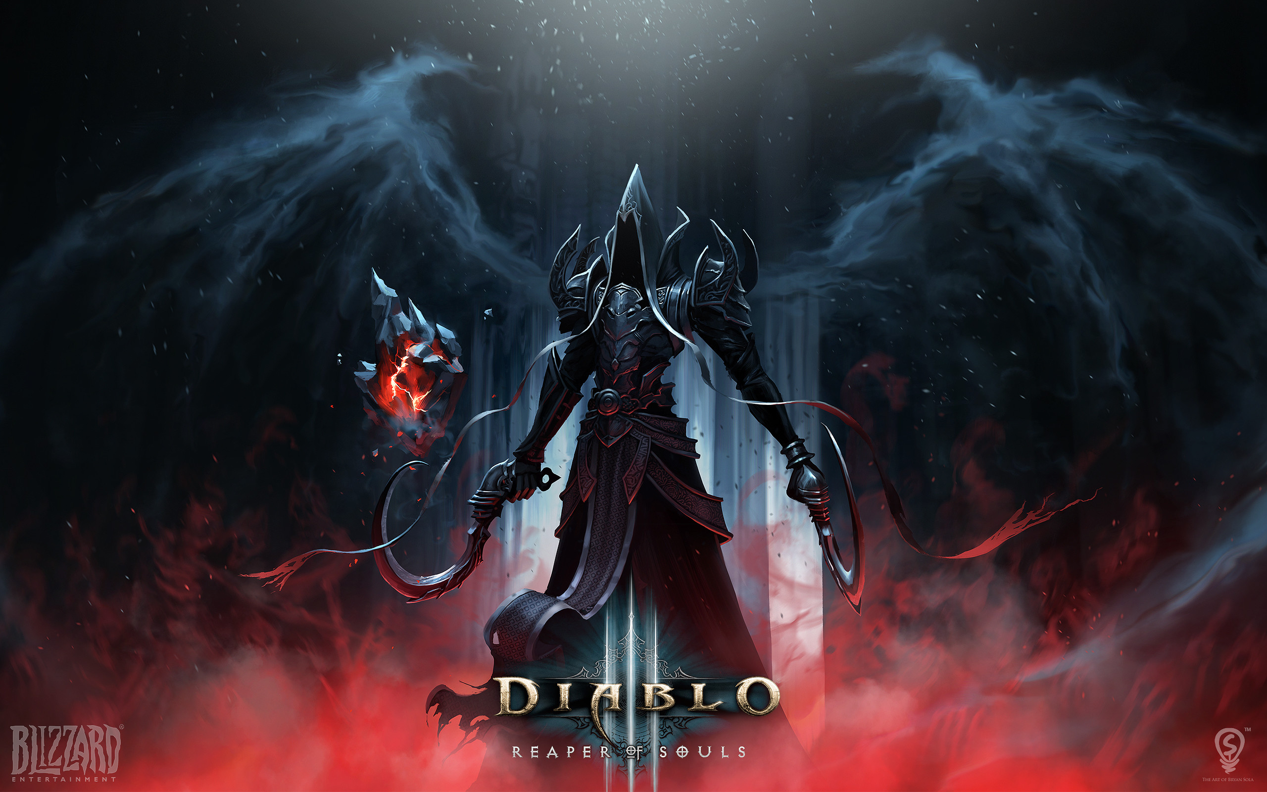 2560x1600 Diablo III ( diablo 3 ) Demons Hood headgear Games Fantasy wallpaper