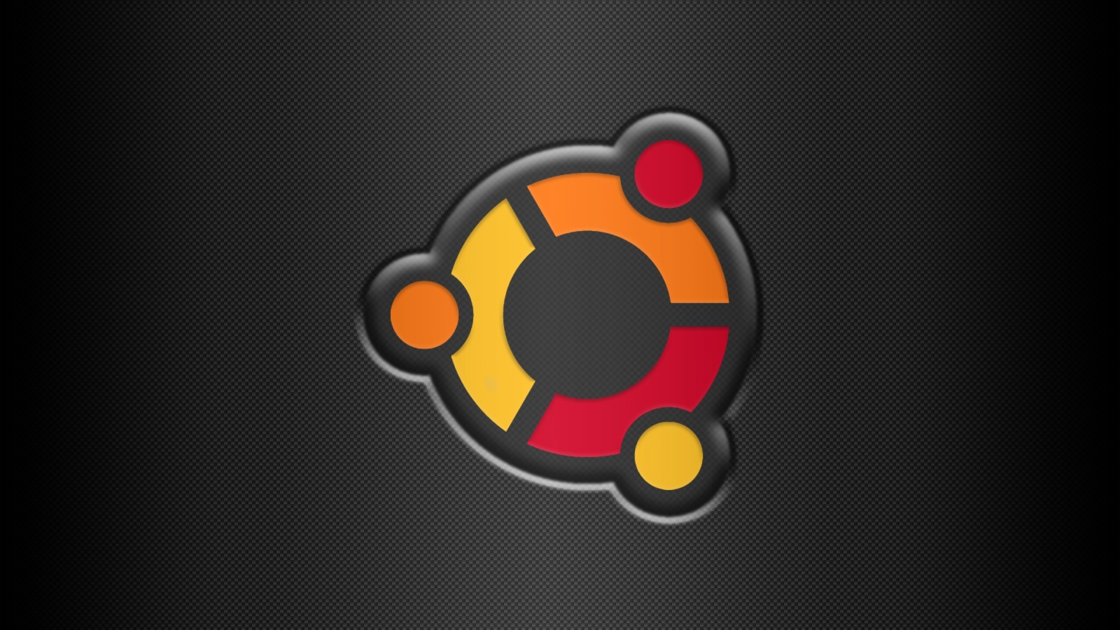 3840x2160  Wallpaper ubuntu, linux, debian, multi-colored, logo, os