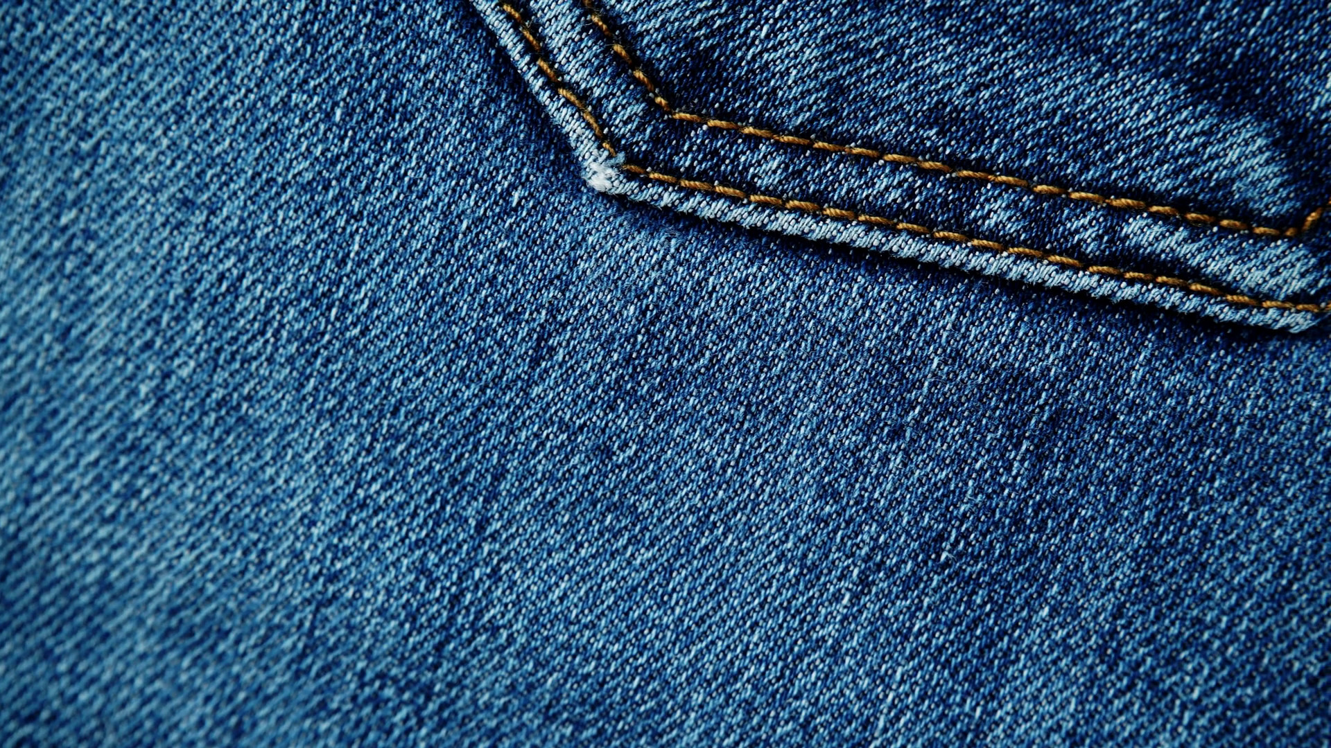 1920x1080 closeup detail of blue denim jeans, texture background 4K ProRes HQ codec