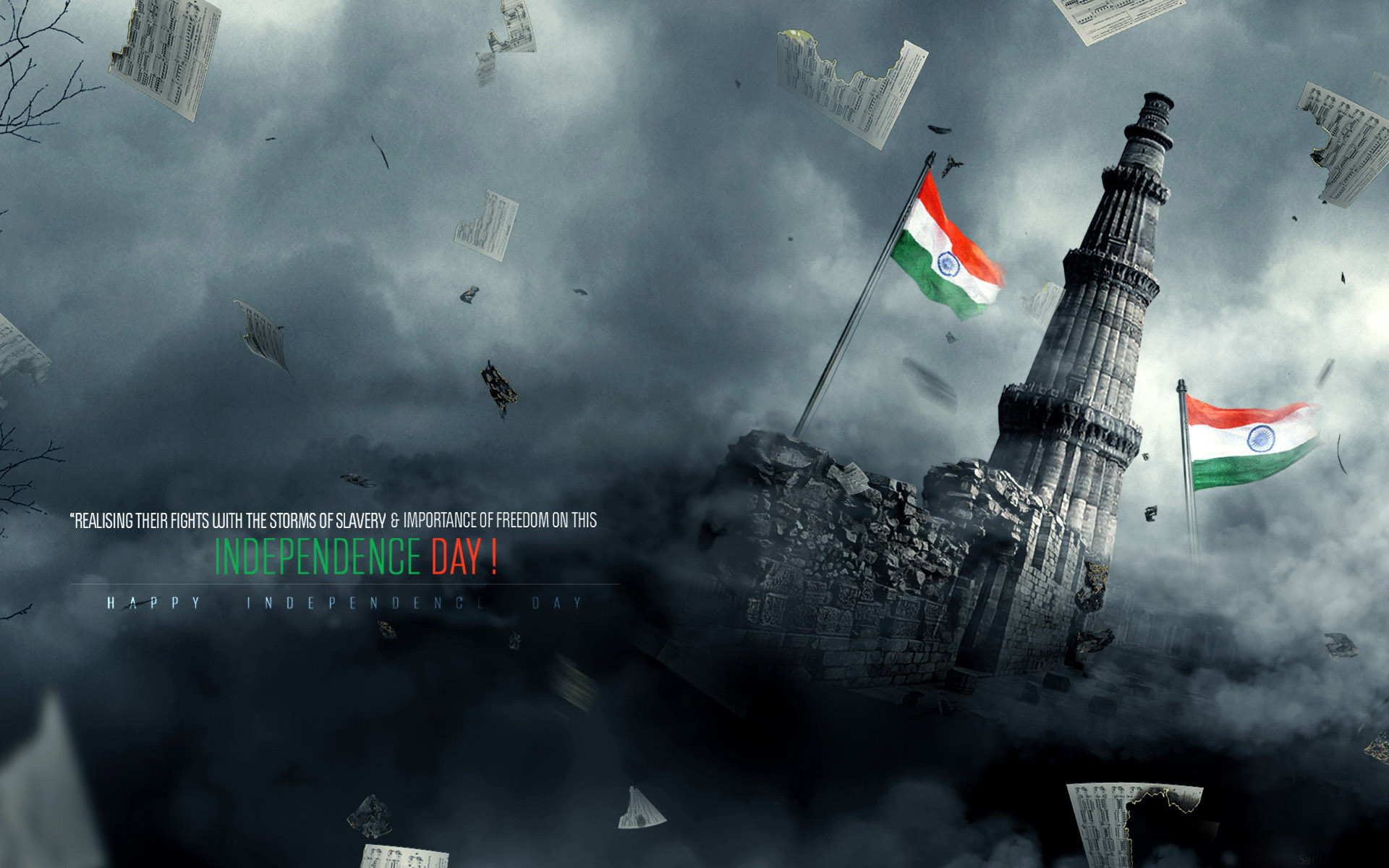 1920x1200 India Independence Day Wallpapers HD