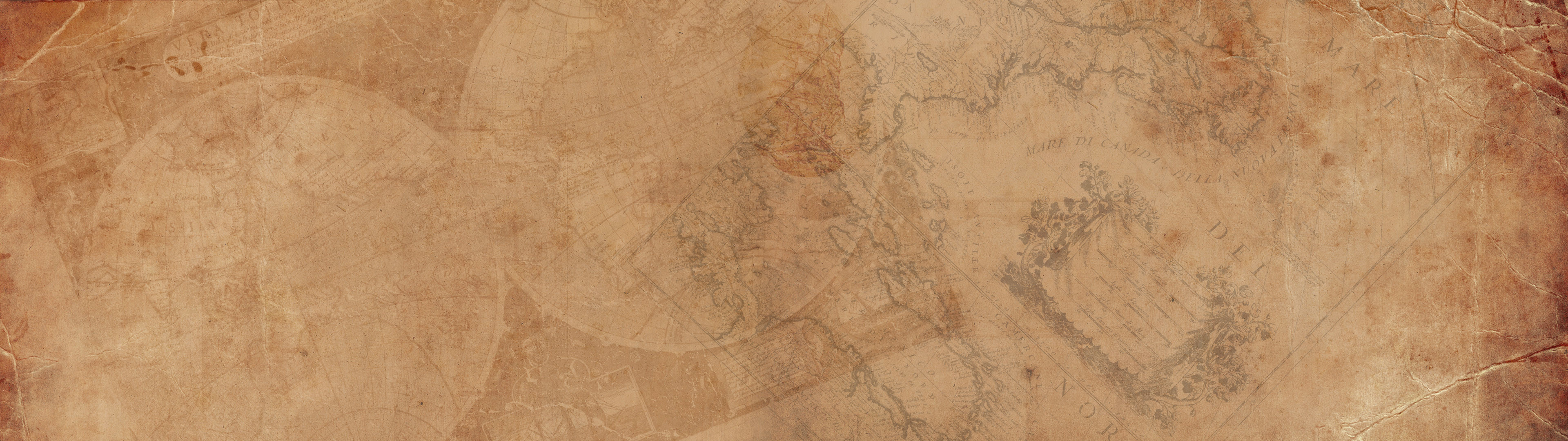 3840x1080 Old map wallpaper from Lifehacker.