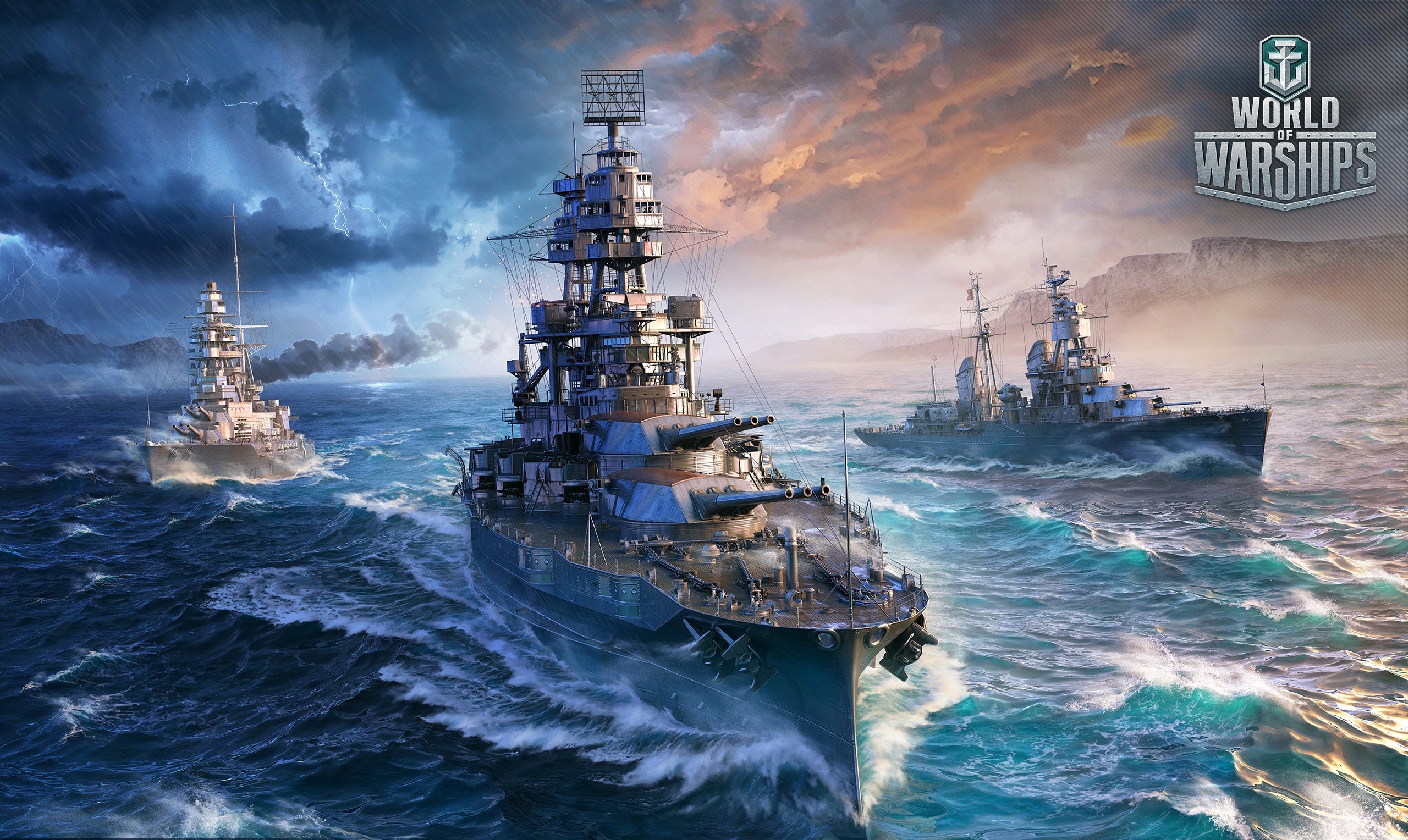 2560x1528 World Of Warships 2017