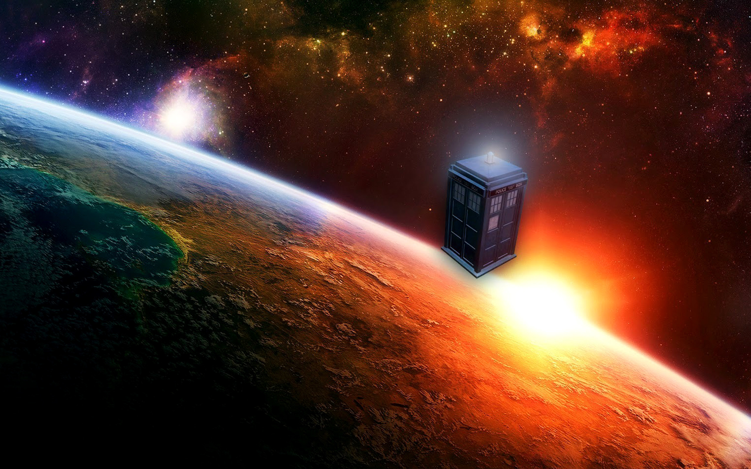 2560x1600 TV Show - Doctor Who Wallpaper