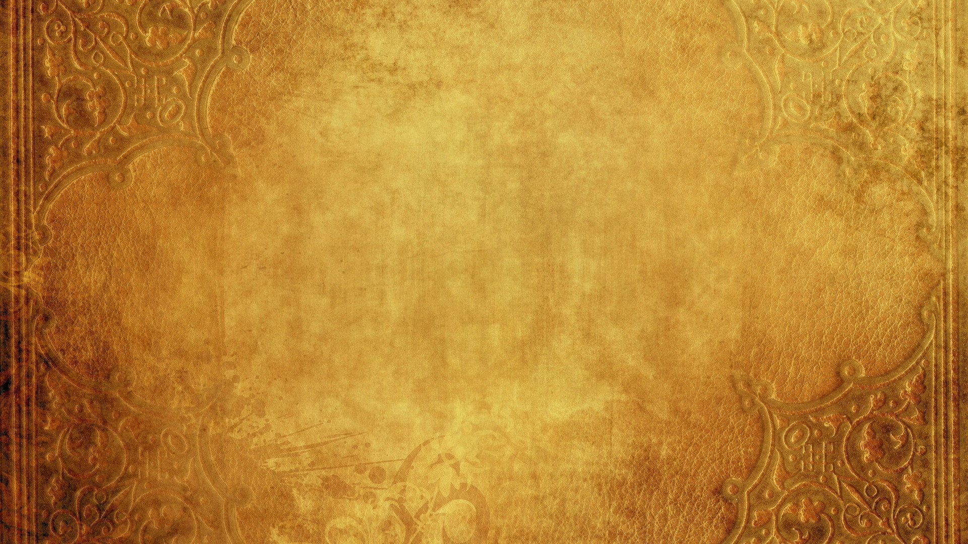 1920x1080 Gold Color Wallpaper
