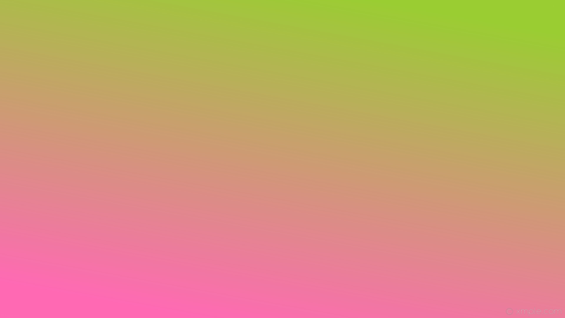 1920x1080 wallpaper green pink gradient linear hot pink yellow green #ff69b4 #9acd32  240Â°