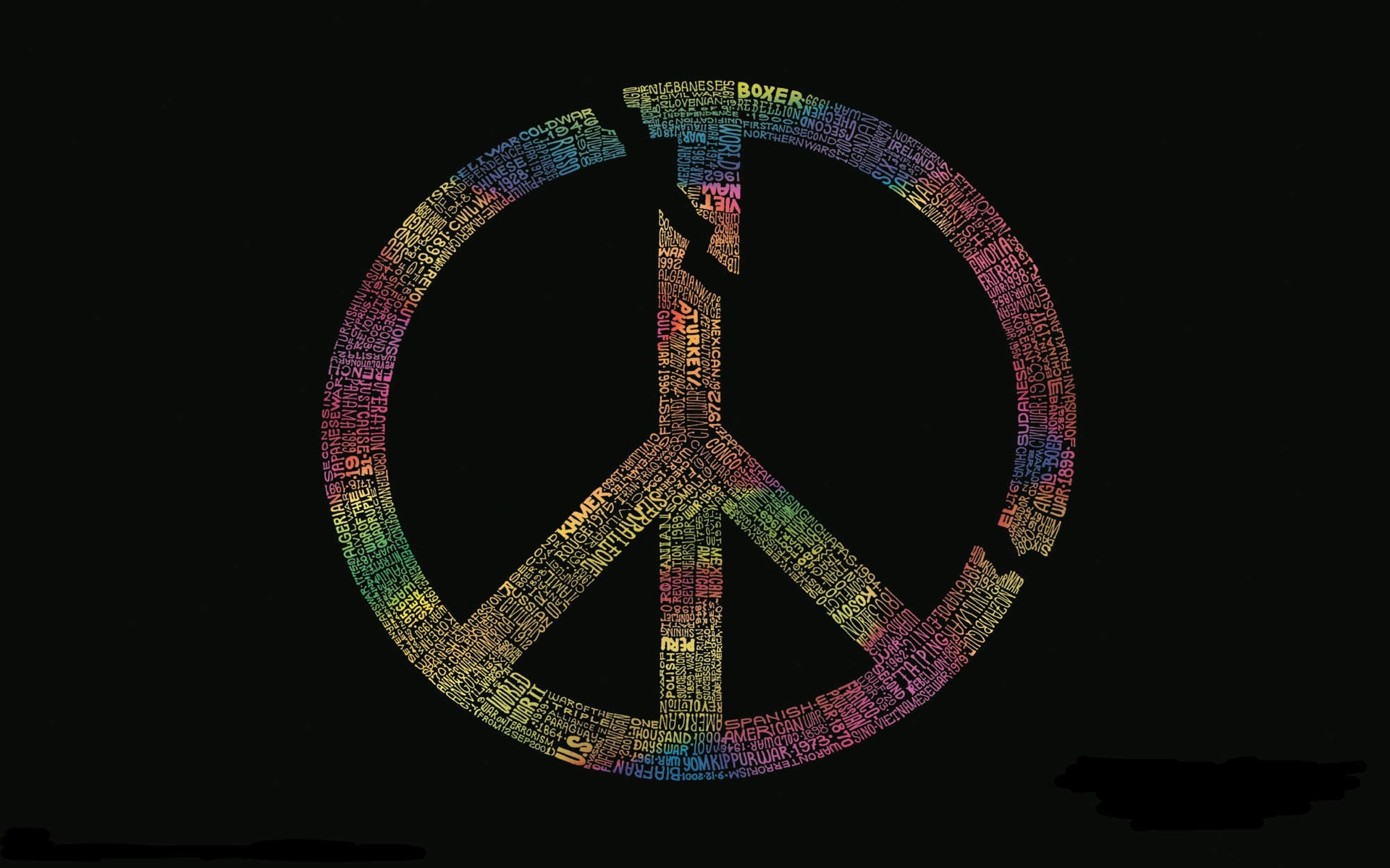 1920x1200 ... Peace Sign Backgrounds HD - wallpaper.wiki ...
