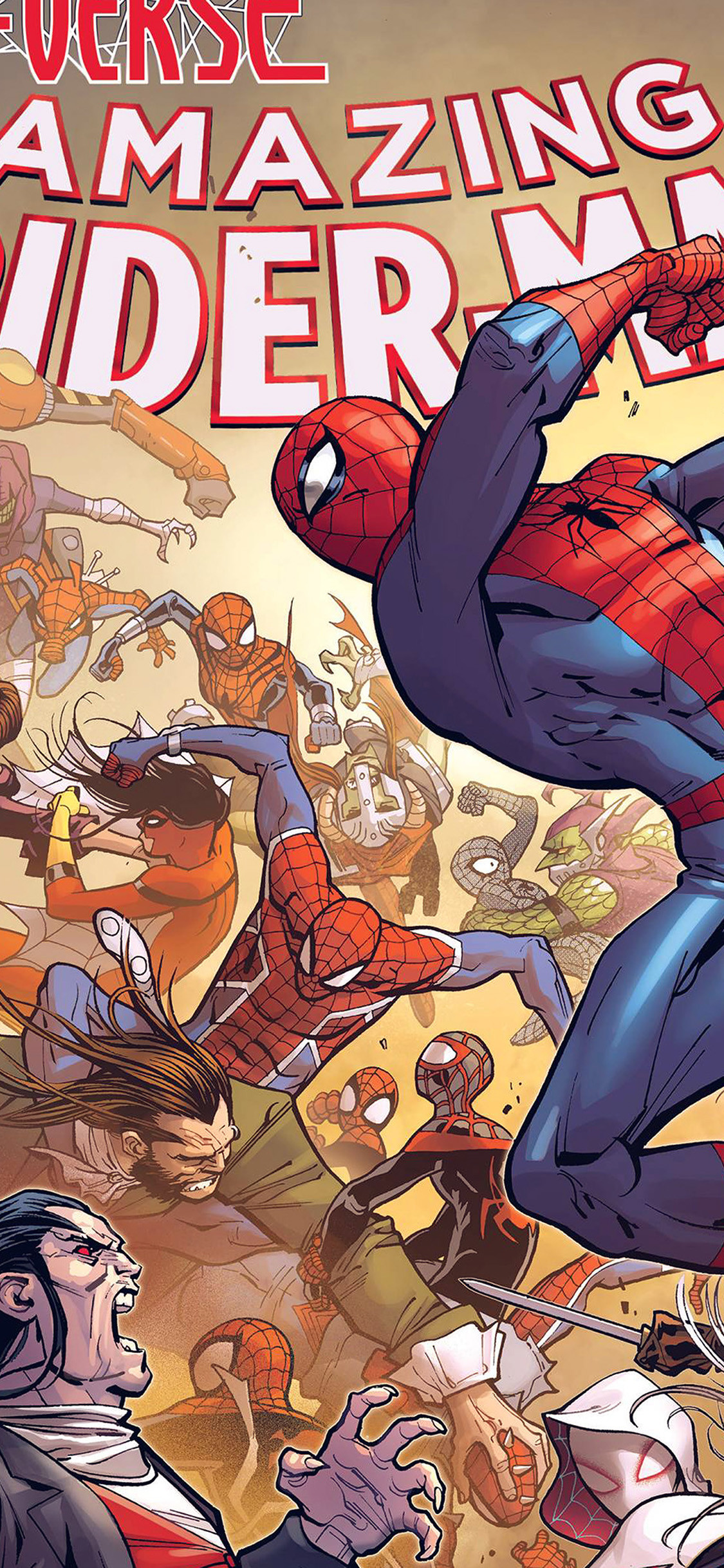 1125x2436 Amazing Spiderman – Comics iPhone 8 Wallpaper