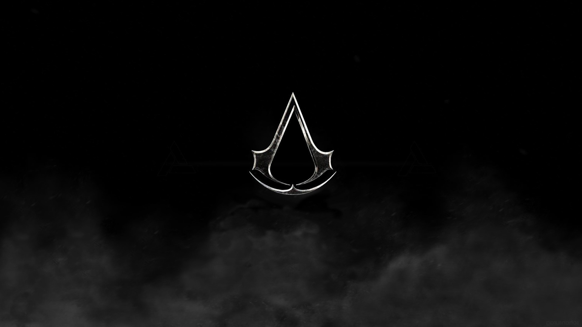 1920x1080 Assassin's Creed logo HD Wallpaper 