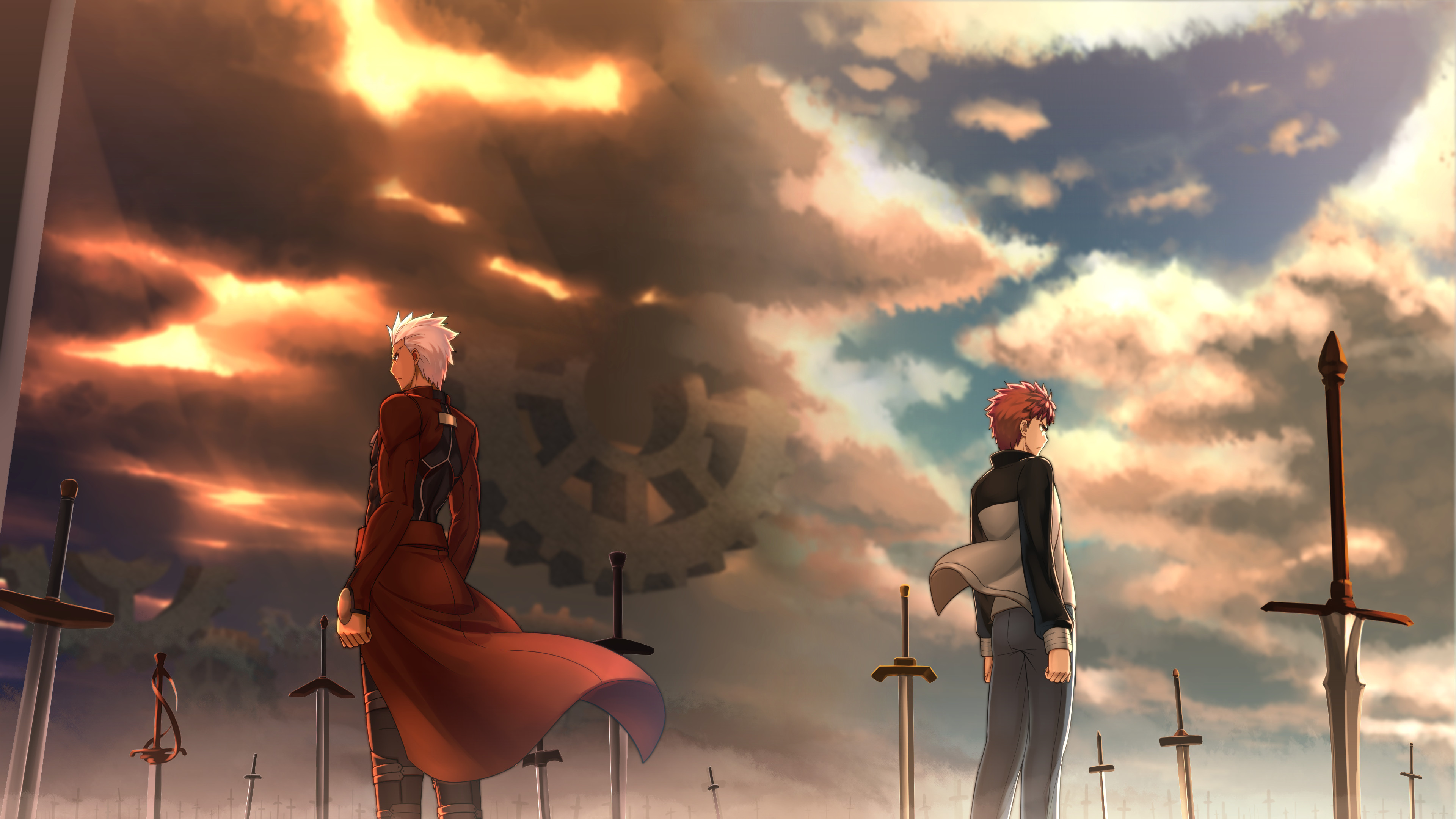 3840x2160 Anime - Fate/Stay Night: Unlimited Blade Works Archer (Fate/Stay Night