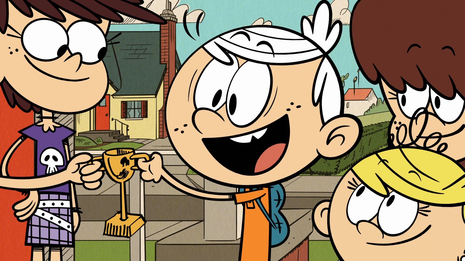 1920x1080 Image - S1E02B Lincoln with the trophy his sisters made for him.jpg | The  Loud House Encyclopedia | FANDOM powered by Wikia