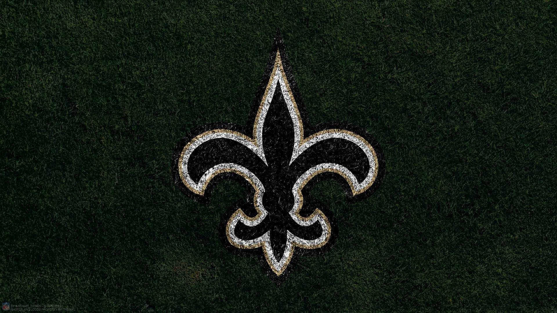 1920x1080 ... New Orleans Saints 2017 turf football logo wallpaper free pc desktop  computer