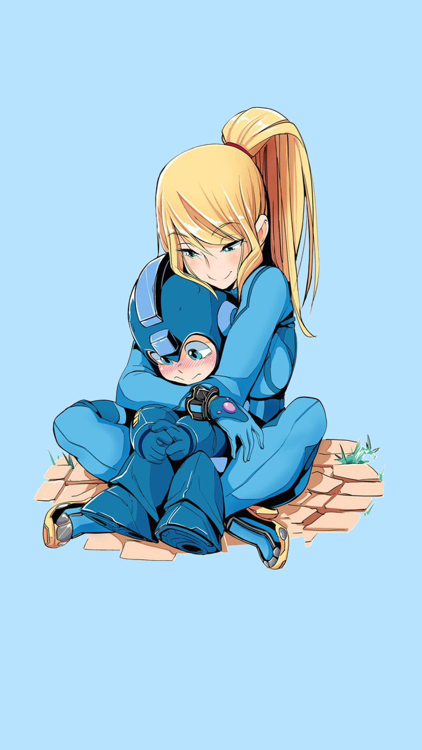 1440x2560 Mega Man and Samus Wallpapers! Computer Wallpaper and a Phone Wallpaper  too! on. Find this Pin and more on Wallpapers  ...