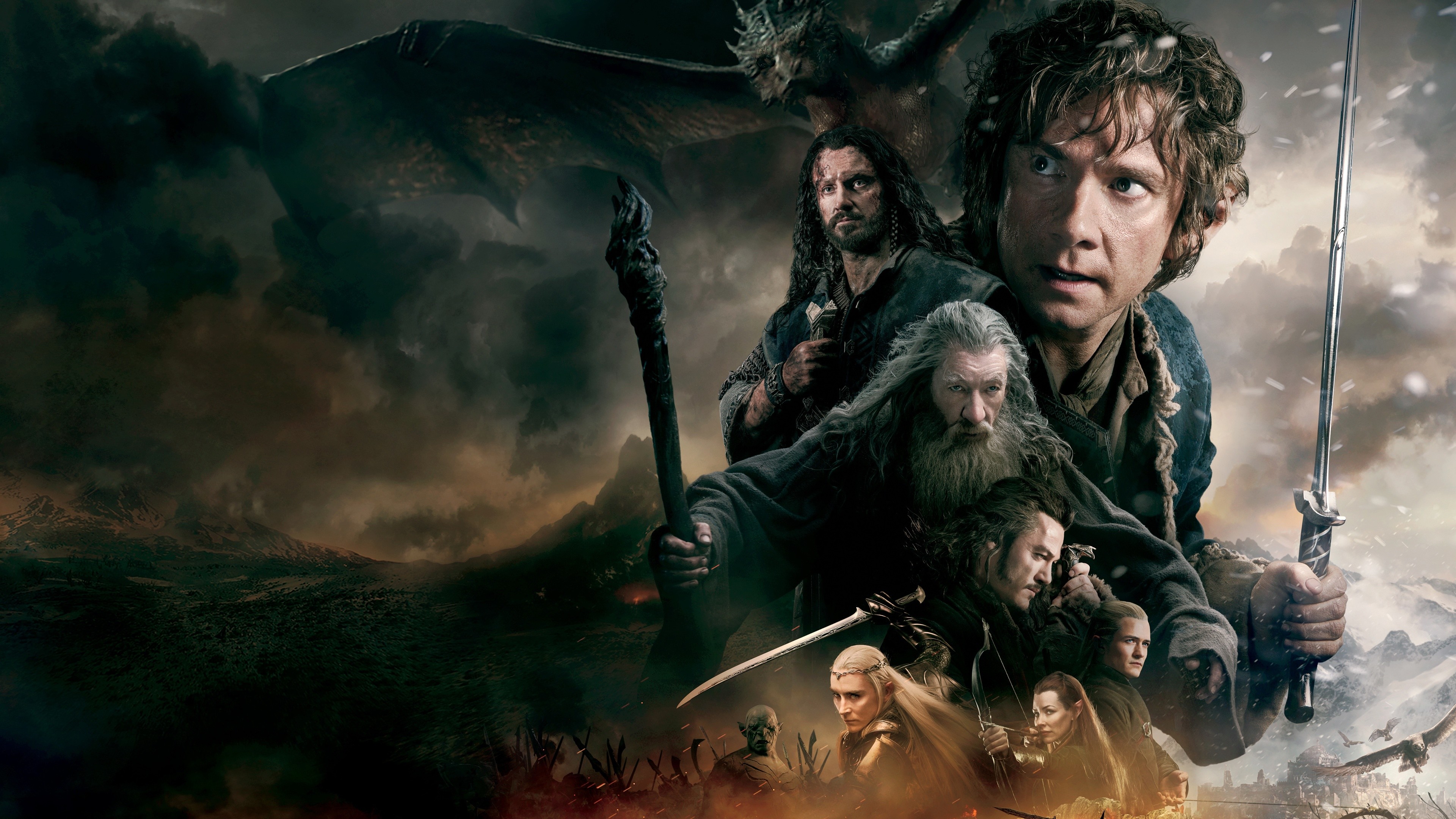 3840x2160 Filme - Der Hobbit: Die Schlacht der FÃ¼nf Heere Wallpaper
