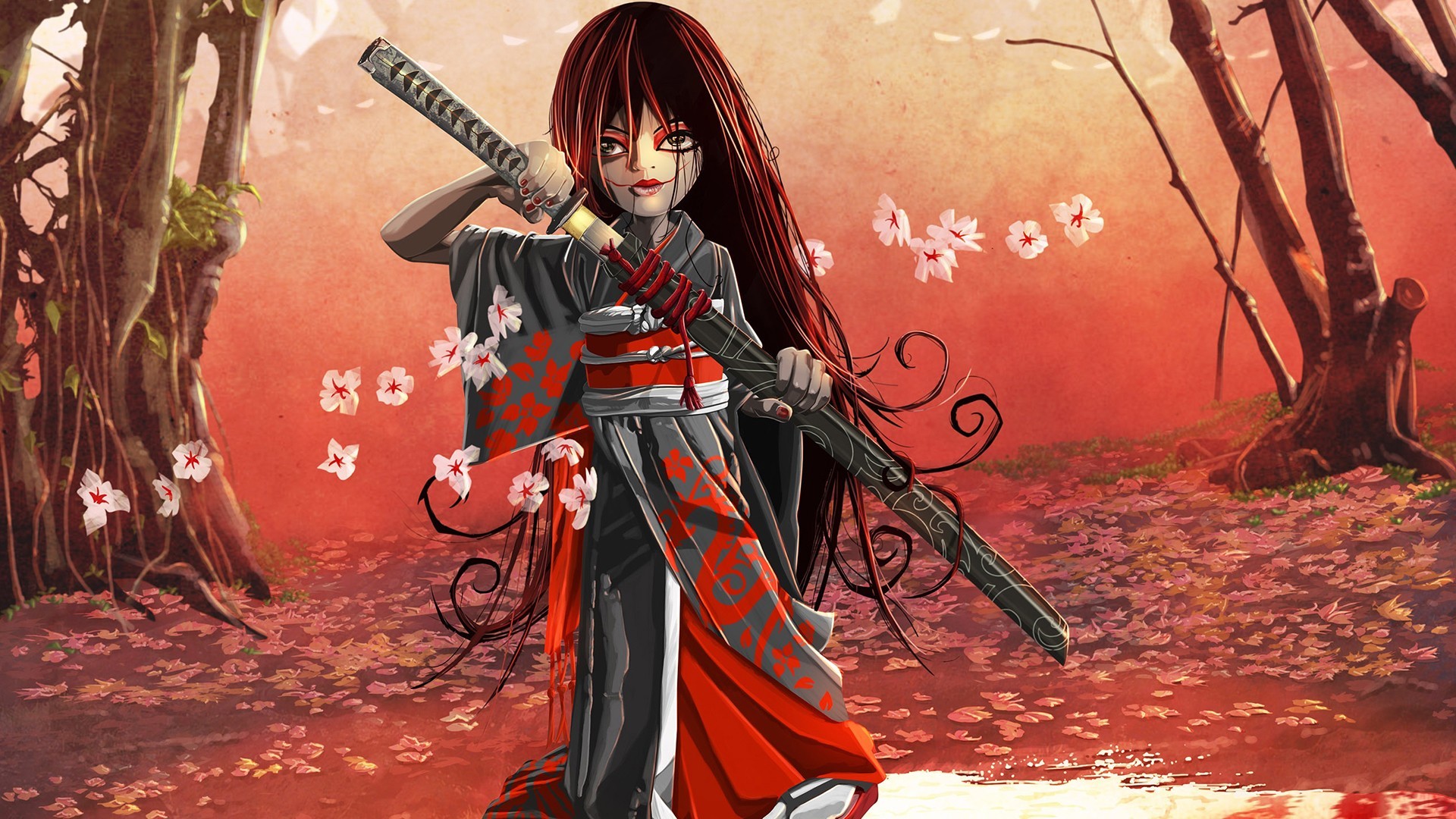 ArtStation  samurai hae joon cho  Female character concept Samurai anime  Female samurai