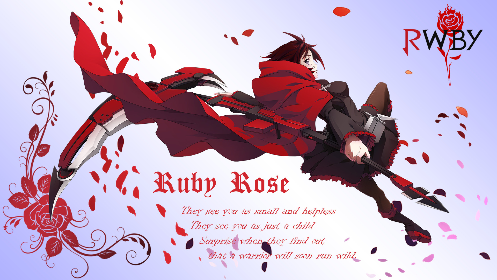 1920x1080 So I made this Ruby wallpaper... I hope you like it.