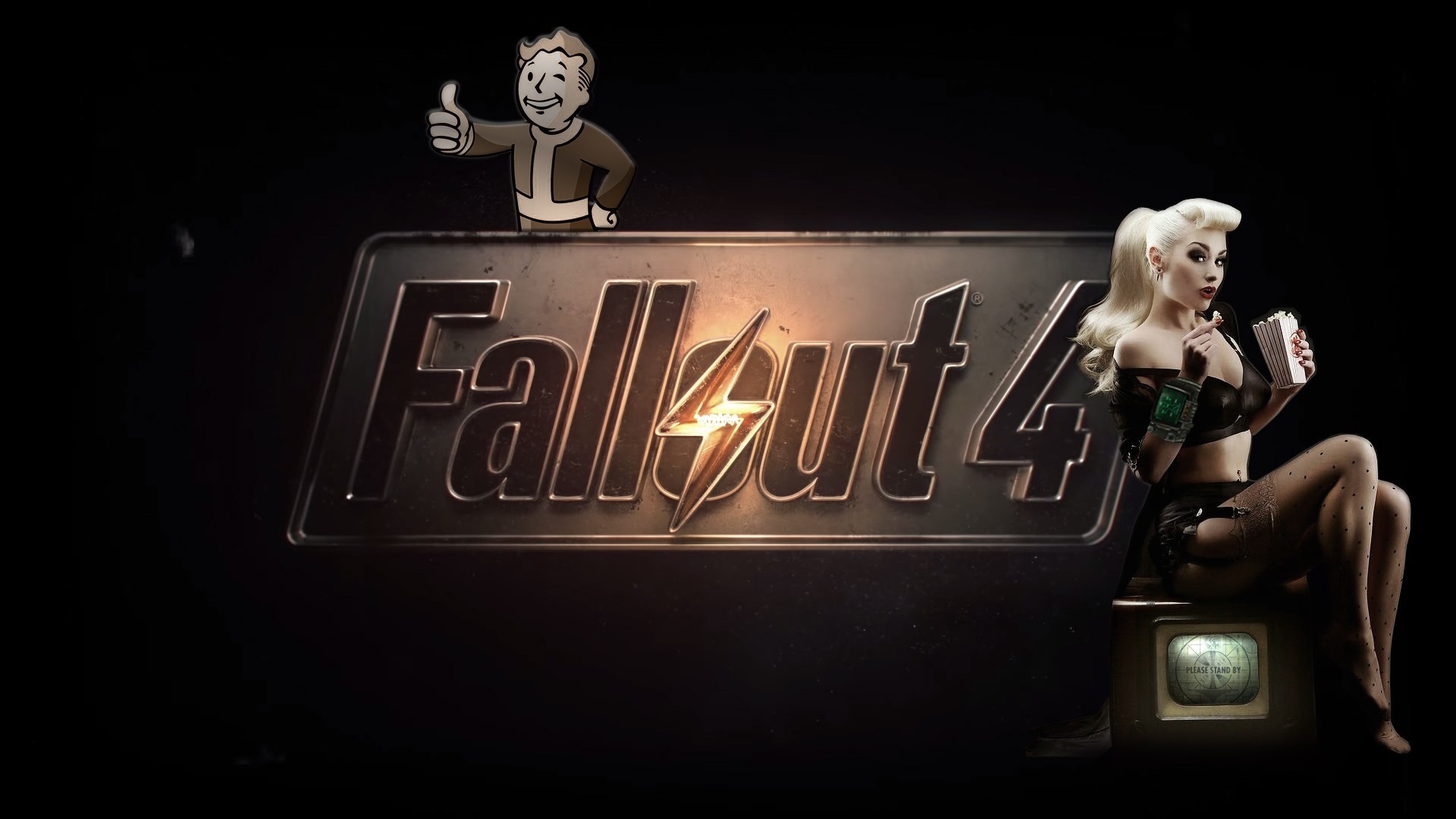 1920x1080 Fallout 4, Fallout, Girl, Game wallpaper thumb