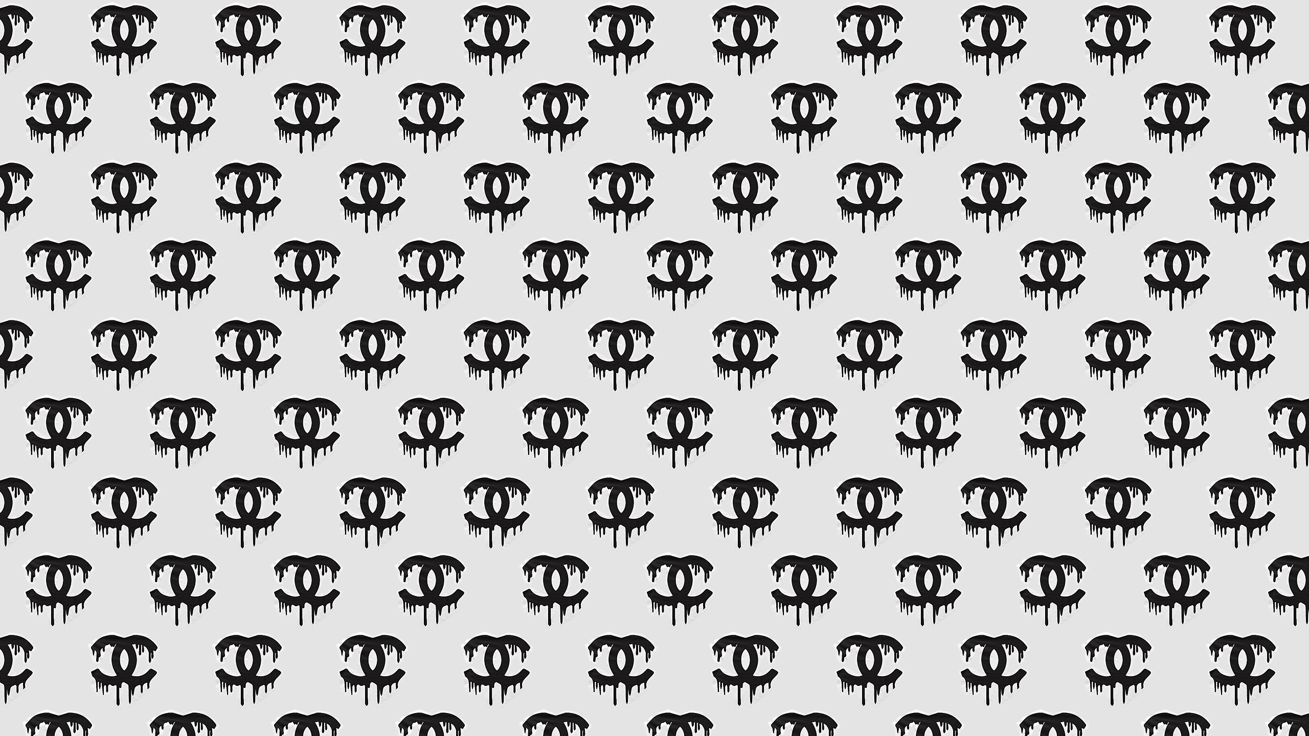 2560x1440 Dripping Chanel Desktop Wallpaper