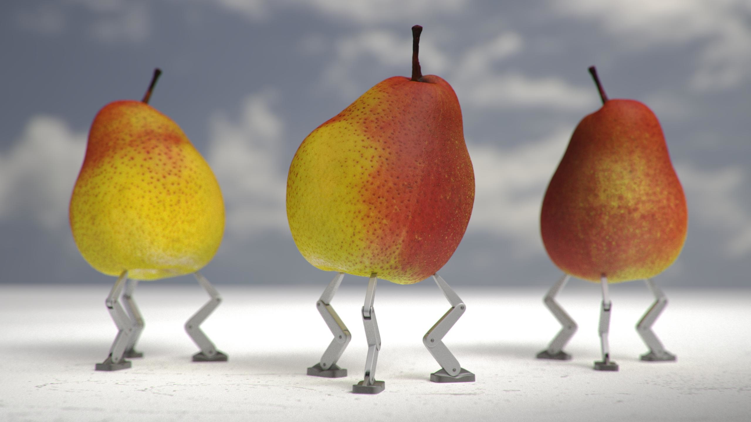 2560x1440 3D scanned a pear with my DIY scanner and rendered it []