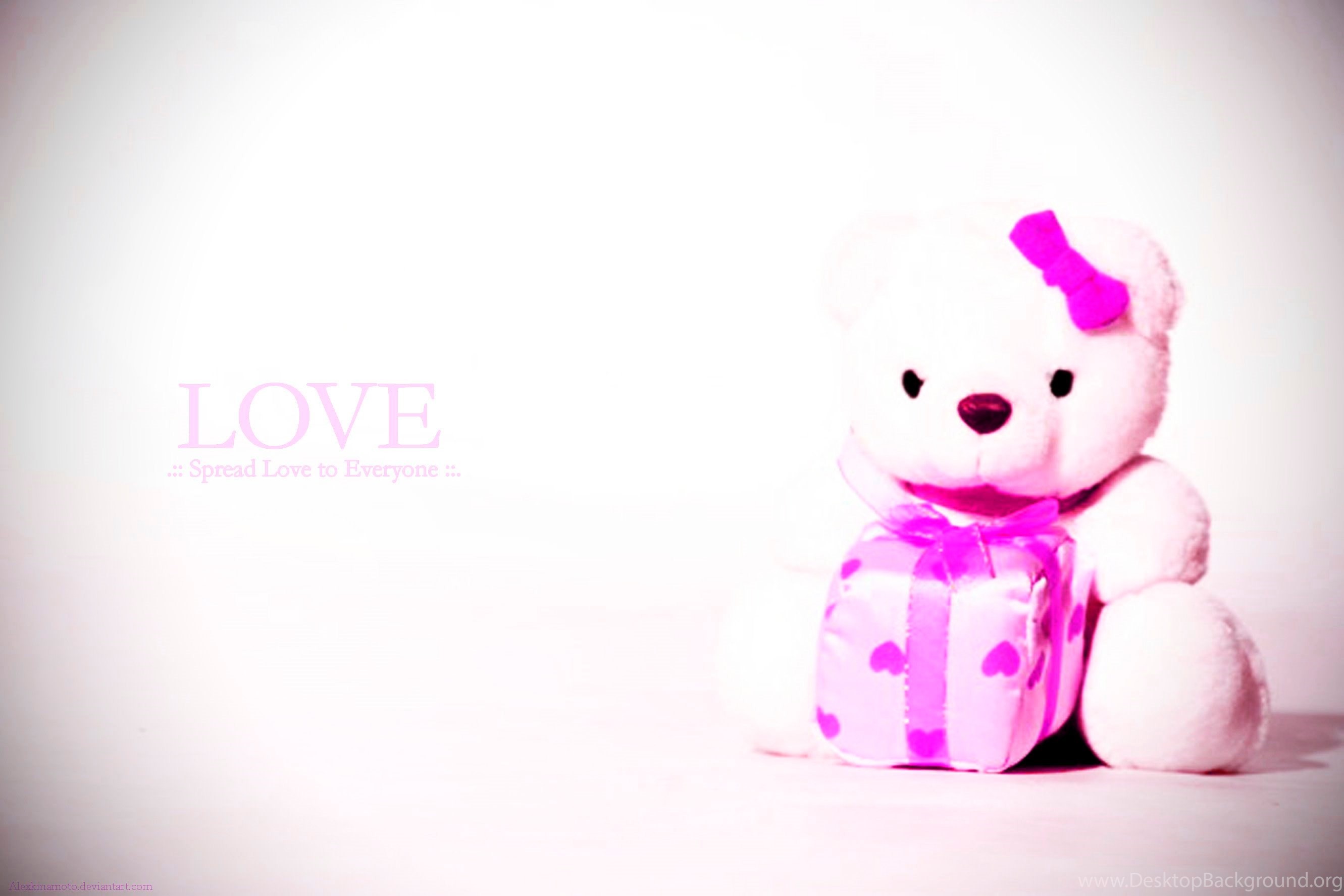 2662x1775 Pink Teddy Bear Wallpapers Cute love teddy bear pink