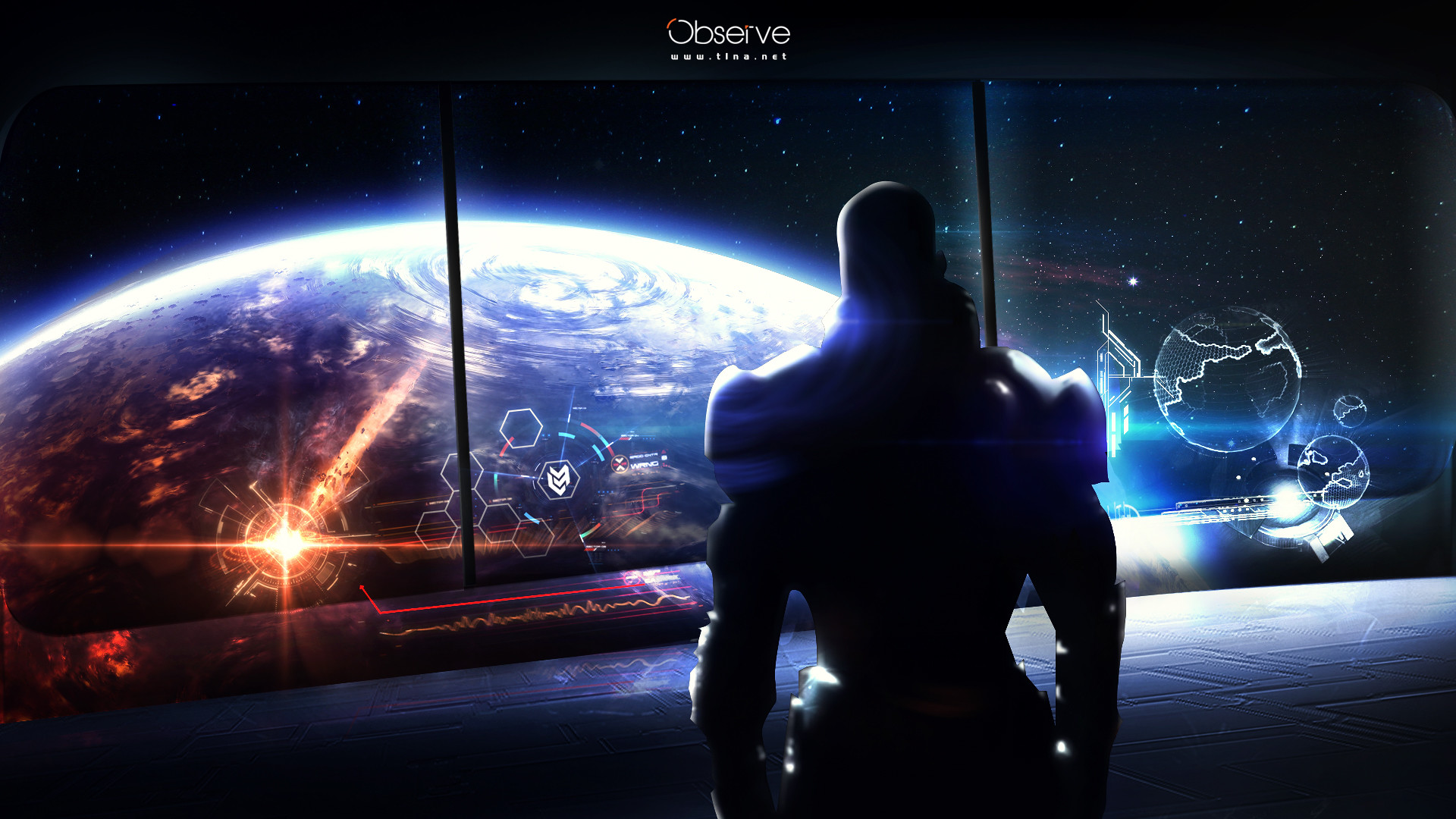 1920x1080 Mass Effect 3 Earth Dreamscene By Droot1986 On DeviantArt