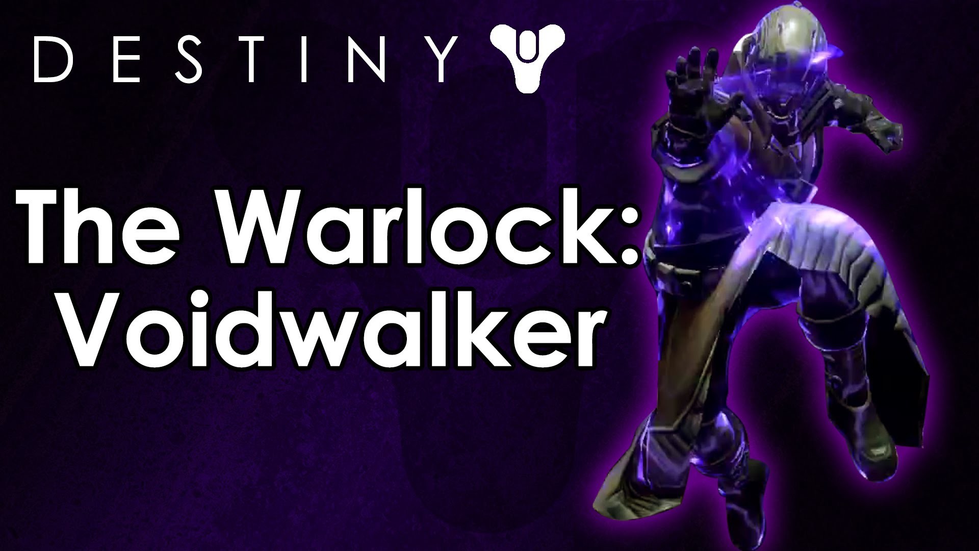 1920x1080 The Classes of Destiny Breakdown: Warlock - The Voidwalker (Subclass) -  YouTube