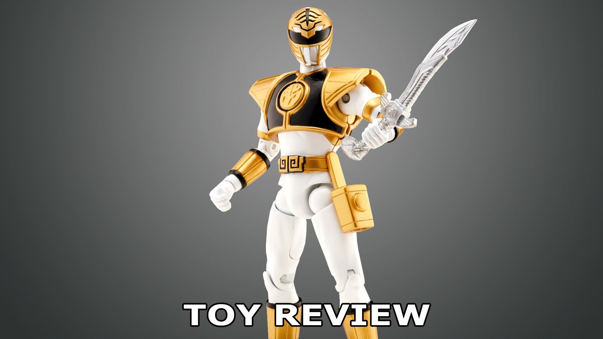 1920x1080 Power Rangers Super Legends: Mighty Morphin White Ranger Figure (Toy Review)