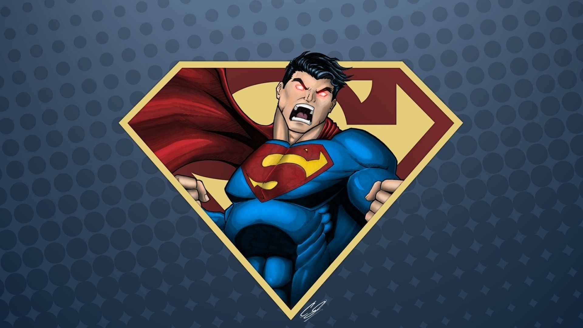 1920x1080 Preview wallpaper superman, drawing, emotions 