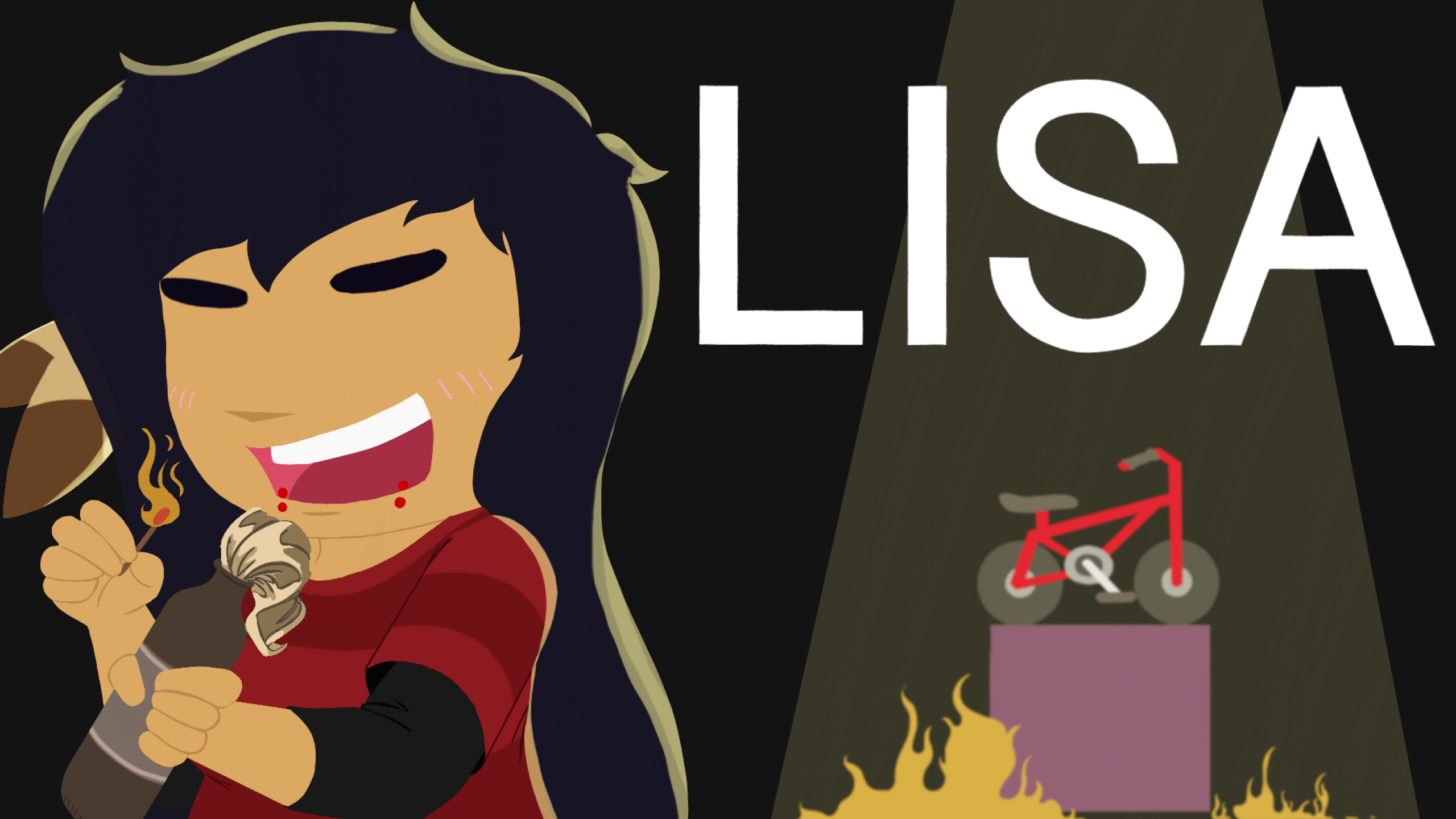2560x1440 ... Titlecards | Lisa The Painful RPG - 5 by imMurderCupcake