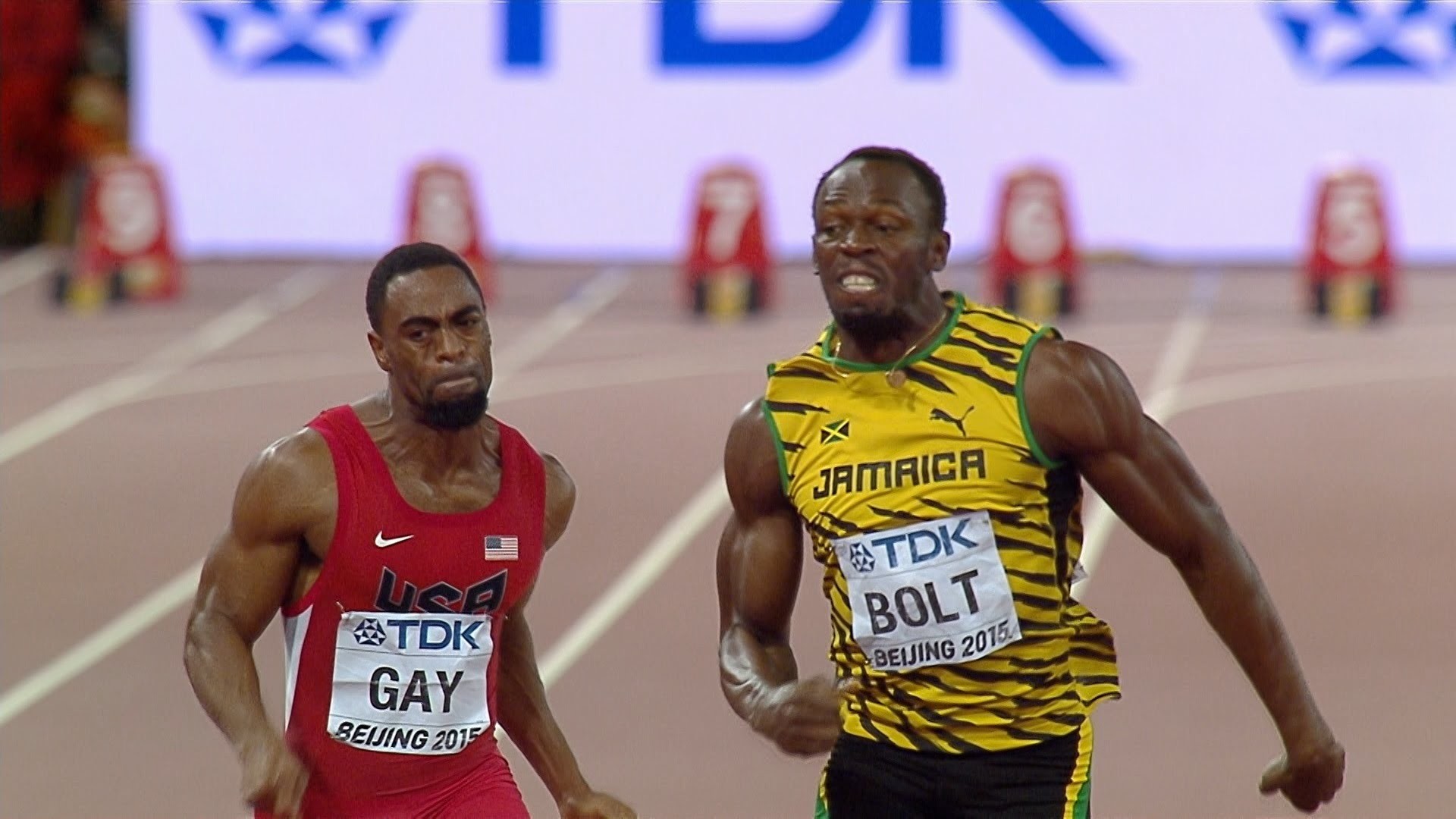 1920x1080 Usain Bolt Creates Olympic usain bolt vs justin gatlin the rivalry 100m  sprint rio