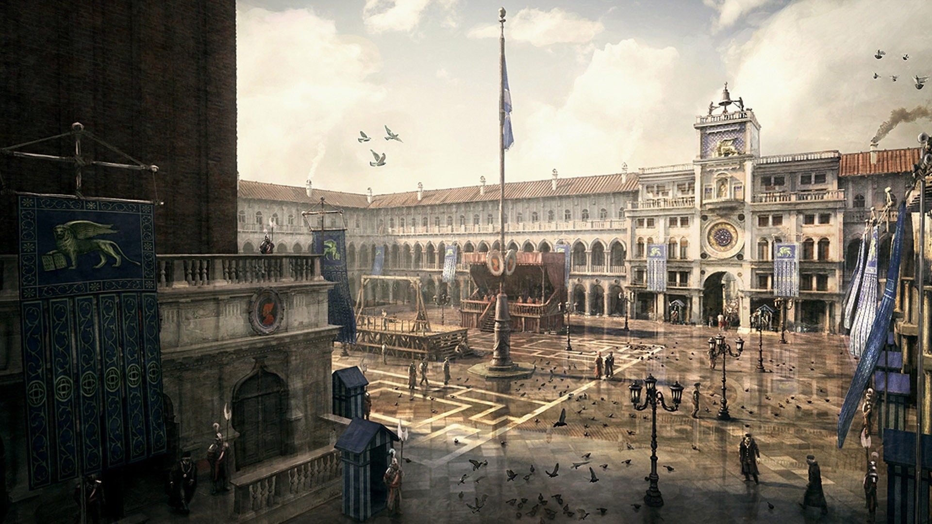 Средний ренессанс. Ассасин Крид 2. Assassins Creed Венеция. Венеция ассасин Крид 2. Assassins Creed 2 Флоренция арт.