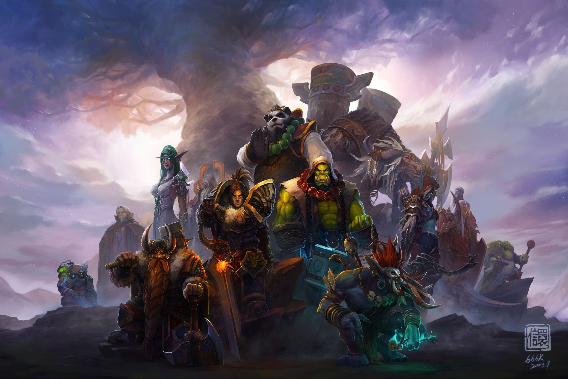 1920x1280 World Of Warcraft Warrior Wallpapers Group (65+)