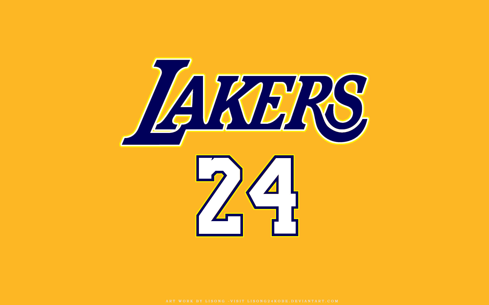 1920x1200 Kobe Bryant 24 Lakers Background