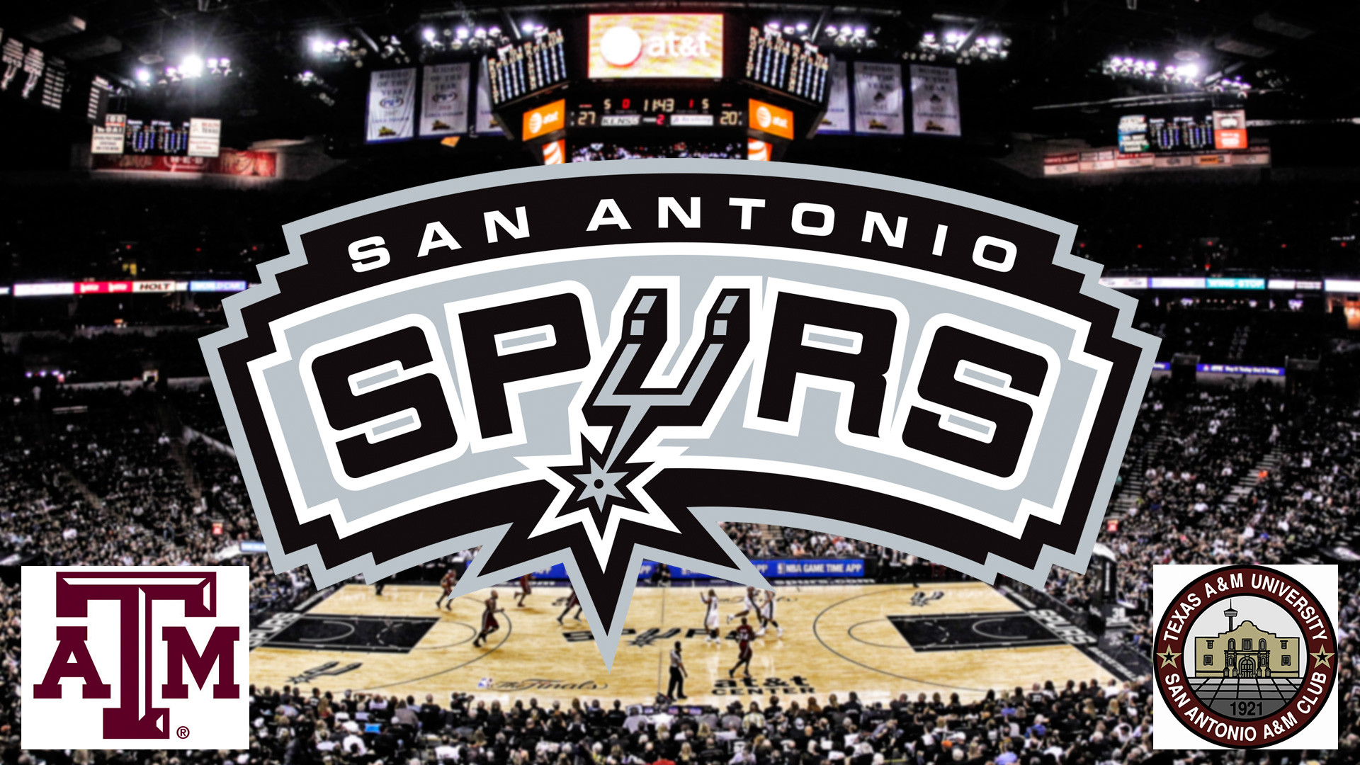 1920x1080 The San Antonio Spurs are hosting an official Aggie Night on Tuesday,  January 23rd, 2018 when the Spurs take on Lebron James and the Cleveland  Cavaliers!