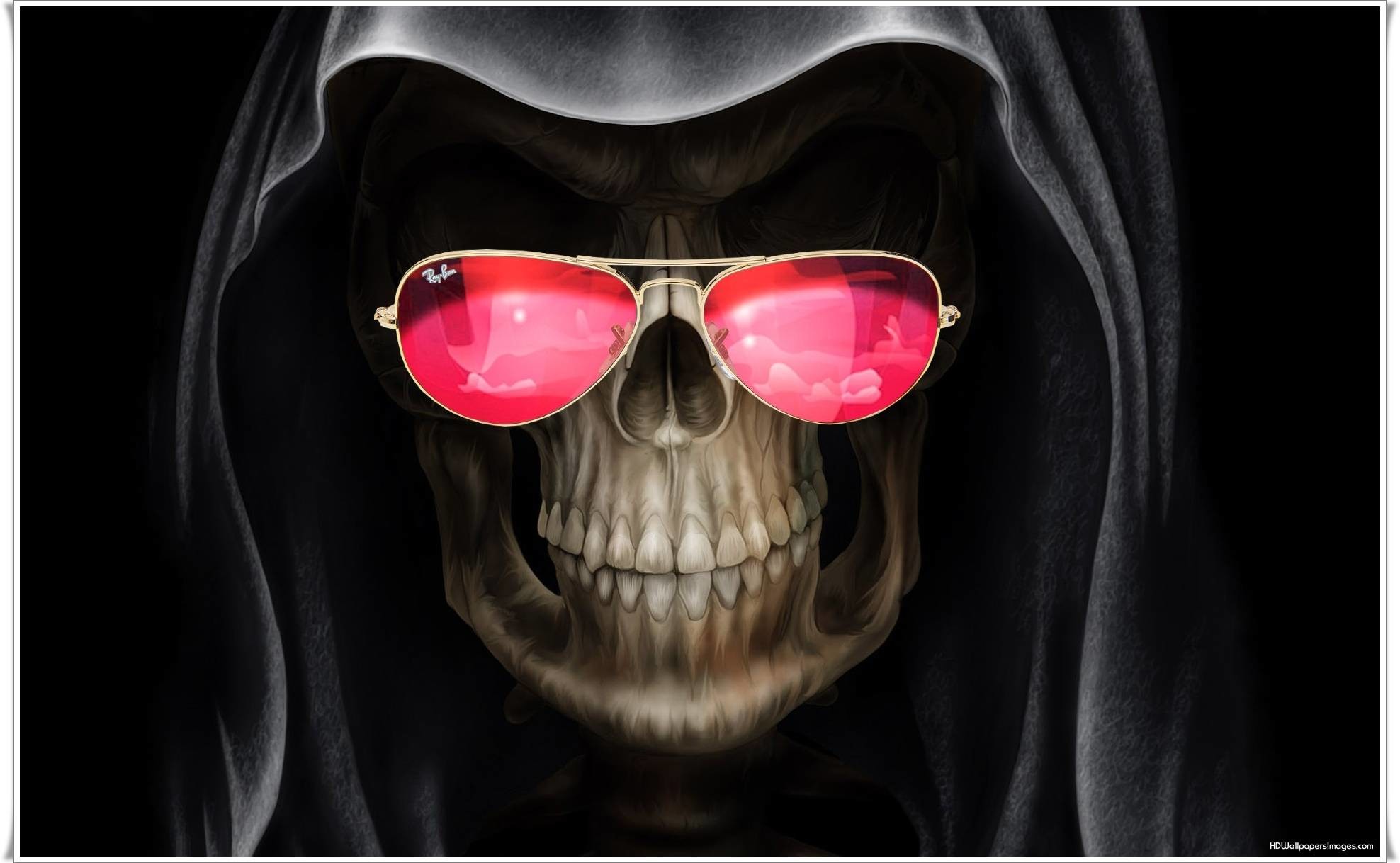 1976x1218 3D Graphic Skull | HD Wallpapers Images